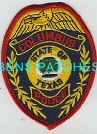 TEXAS,COLUMBUS POLICE 2
